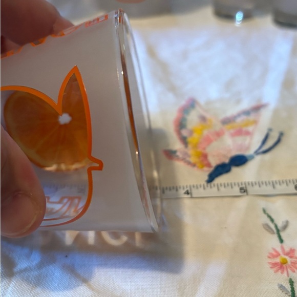 Vintage Orange Slice Glassware Set - Picture 5 of 9